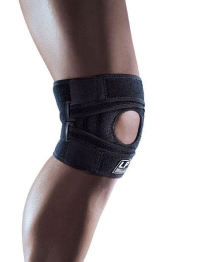 Fitness Mania - LP Extreme Knee Support with Posterior Reinforcements Straps - Black