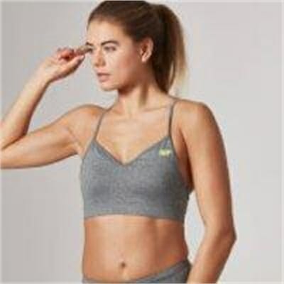 Fitness Mania - Heartbeat Sports Bra - Grey