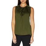 Fitness Mania - Cross-over Pleat Sleeveless Top