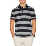 Fitness Mania - SHORT SLEEVE SLIM RUGBY STRIPE POLO