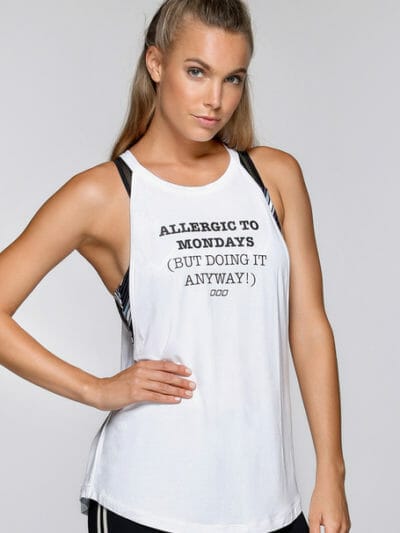 Fitness Mania - Allergic To Mondays Tank