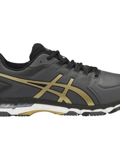 Fitness Mania - Asics Gel 540TR (2E) - Mens Cross Training Shoes - Dark Grey/Rich Gold/Black