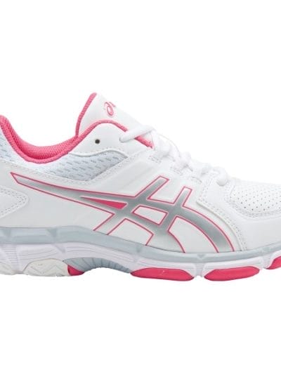 Fitness Mania - Asics Gel 540TR GS - Kids Girls Cross Training Shoes - White/Silver/Rouge Red
