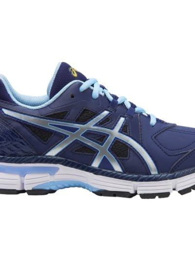 Fitness Mania - Asics Gel 800XTR GS - Kids Girls Cross Training Shoes - Indigo Blue/Silver/Airy Blue