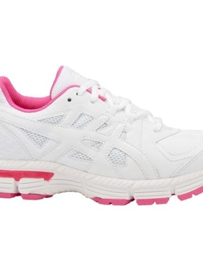 Fitness Mania - Asics Gel 800XTR GS - Kids Girls Cross Training Shoes - White/Snow/Flash Pink