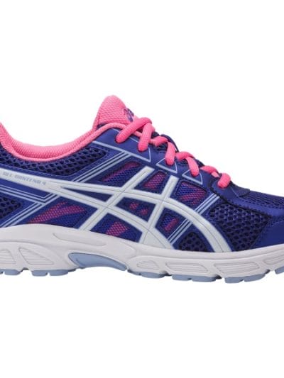 Fitness Mania - Asics Gel Contend 4 GS - Kids Girls Running Shoes - Blue Purple/White/Airy Blue