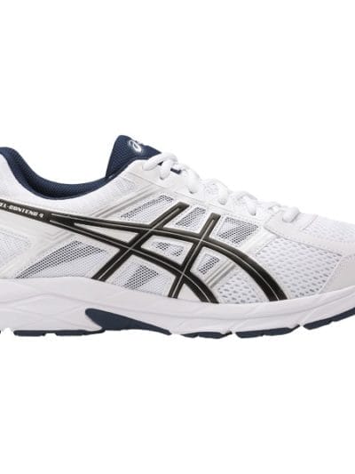 Fitness Mania - Asics Gel Contend 4 - Mens Running Shoes - White/Black/Insignia Blue