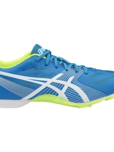 Fitness Mania - Asics Hyper MD 6 - Mens Middle Distance Track Spikes - Diva Blue/White/Safety Yellow