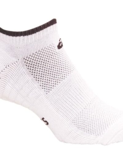 Fitness Mania - Asics Pace Mens Low Running Socks - White/Black