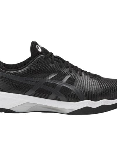 Fitness Mania - Asics Volley Elite FF - Mens Volleyball Shoes - Black/Dark Grey/White