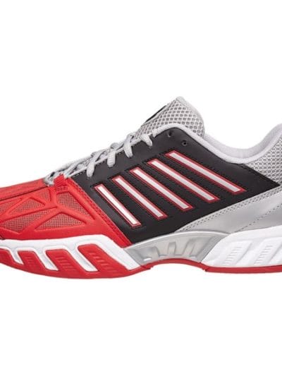 Fitness Mania - K-Swiss Bigshot Light 3 Mens Tennis Shoes - Red/Grey/Black