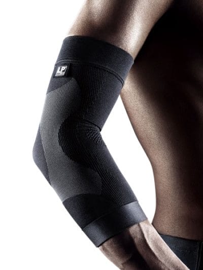 Fitness Mania - LP EmbioZ Elbow Unisex Compression Sleeve - Black
