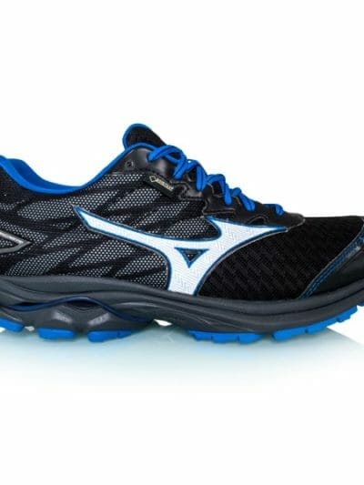 Fitness Mania - Mizuno Wave Rider 20 GTX - Mens Trail Running Shoes - Black/Nautical Blue