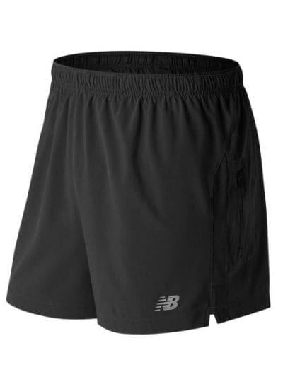 Fitness Mania - New Balance Impact 5 Inch Mens Running Shorts - Black