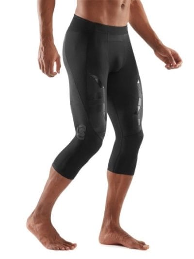 Fitness Mania - Skins A400 Mens Compression 3/4 Tights - Oblique