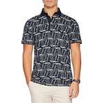 Fitness Mania - SHORT SLEEVE SAILBOAT PRINT POLO