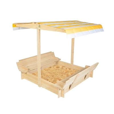 Fitness Mania - Lifespan Kids Skipper Sandpit with Canopy