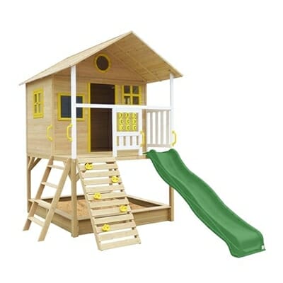 Fitness Mania - Lifespan Kids Warrigal Cubby House set: Green