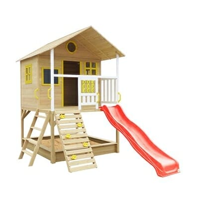 Fitness Mania - Lifespan Kids Warrigal Cubby House set: Red