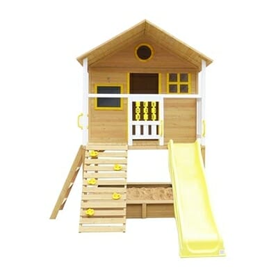Fitness Mania - Lifespan Kids Warrigal Cubby House set: Yellow