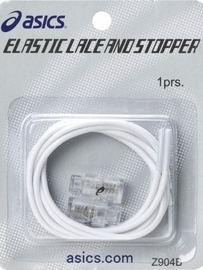 Fitness Mania - Asics Elastic Lace And Stopper - White