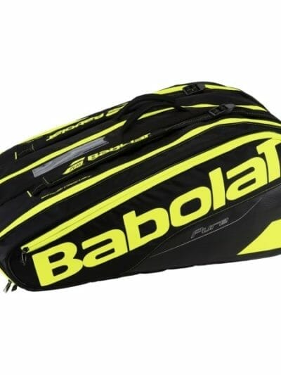 Fitness Mania - Babolat Pure 12 Pack Tennis Racquet Bag - Yellow