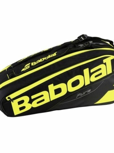 Fitness Mania - Babolat Pure 6 Pack Tennis Racquet Bag - Yellow