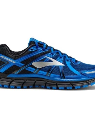 Fitness Mania - Brooks Adrenaline ASR 14 - Mens Trail Running Shoes - Black/Ebony/Lapis Blue