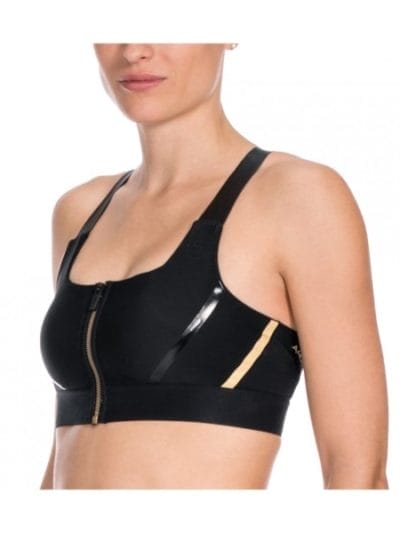 Fitness Mania - Skins A400 Womens Speed Crop - Black/Gold