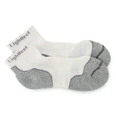 Fitness Mania - LIGHTFEET Evolution Mini Crew Sock White
