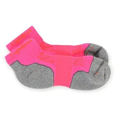 Fitness Mania - LIGHTFEET Evolution Sock Mini Crew Pink Coral