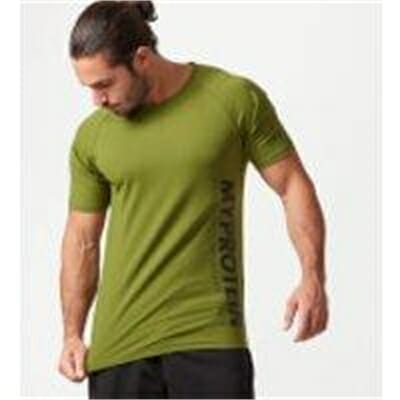 Fitness Mania - Bold Tech T-Shirt - Grey Marl - M