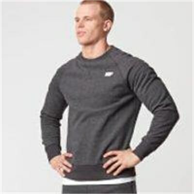 Fitness Mania - Classic Crew Neck Sweatshirt - Grey Marl - L