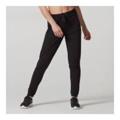 Fitness Mania - Superlite Slim Fit Joggers - Black - XS