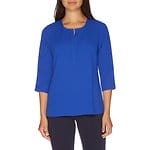 Fitness Mania - ELBOW BUTTON PLACKET SLEEVE TOP