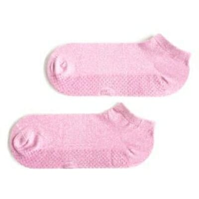 Fitness Mania - Move Active Non-Slip Pilates Socks - Pink Shimmer