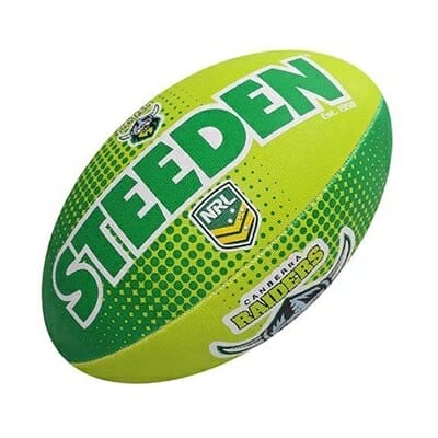 Fitness Mania - Steeden Canberra Raiders Supporter 11 Inch Ball