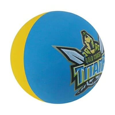 Fitness Mania - Steeden Gold Coast Titans High Bounce Ball 12 Pack