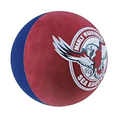 Fitness Mania - Steeden Manly Sea Eagles High Bounce Ball 12 Pack