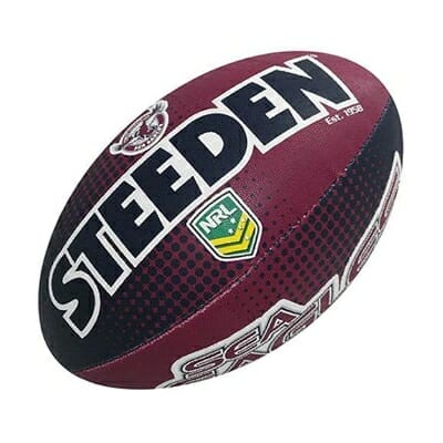 Fitness Mania - Steeden Manly Sea Eagles Supporter Size 5 Ball