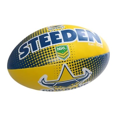 Fitness Mania - Steeden North QLD Cowboys Sponge 6 Inch Ball