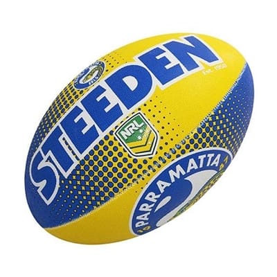 Fitness Mania - Steeden Parramatta Eels Supporter 11 Inch Ball