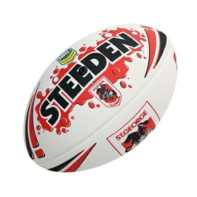 Fitness Mania - Steeden St.George Dragons Dimple Beach Size 5 Ball