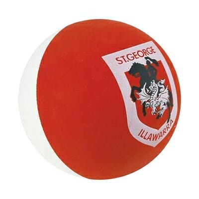 Fitness Mania - Steeden St.George Dragons High Bounce Ball 12 Pack