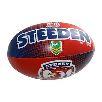 Fitness Mania - Steeden Sydney City Roosters Sponge 6 Inch Ball