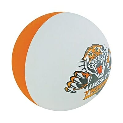 Fitness Mania - Steeden Wests Tigers High Bounce Ball 12 Pack