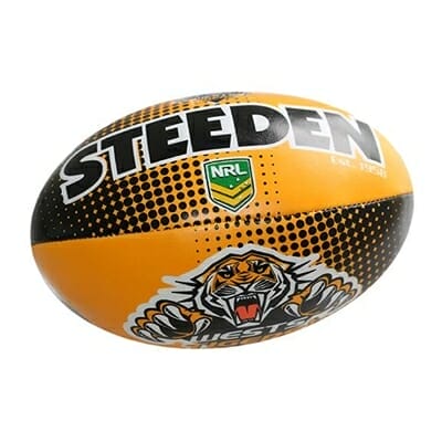 Fitness Mania - Steeden Wests Tigers Sponge 6 Inch Ball