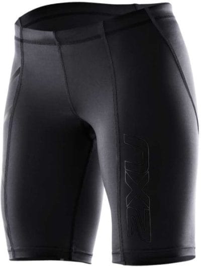 Fitness Mania - 2XU Womens Compression Shorts - Black/Nero