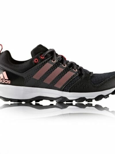 Fitness Mania - Adidas Galaxy Trail - Womens Trail Running Shoes - Black/Silver/Pink