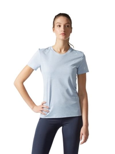 Fitness Mania - Adidas Supernova Womens Short Sleeve Running T-Shirt - Easy Blue